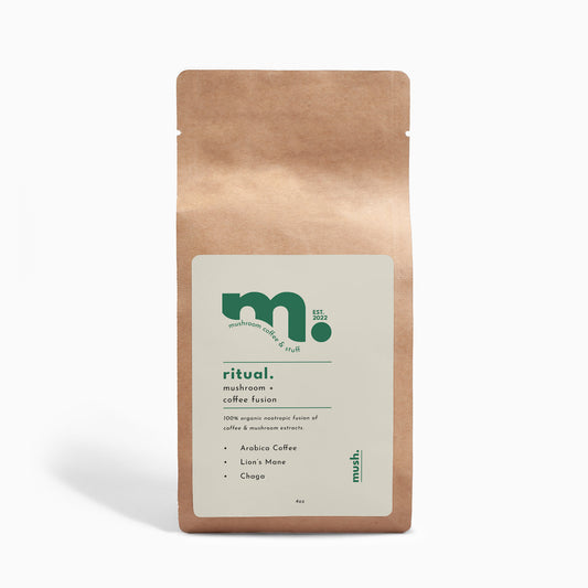 RITUAL - Mushroom Coffee Fusion - Lion’s Mane & Chaga 4oz