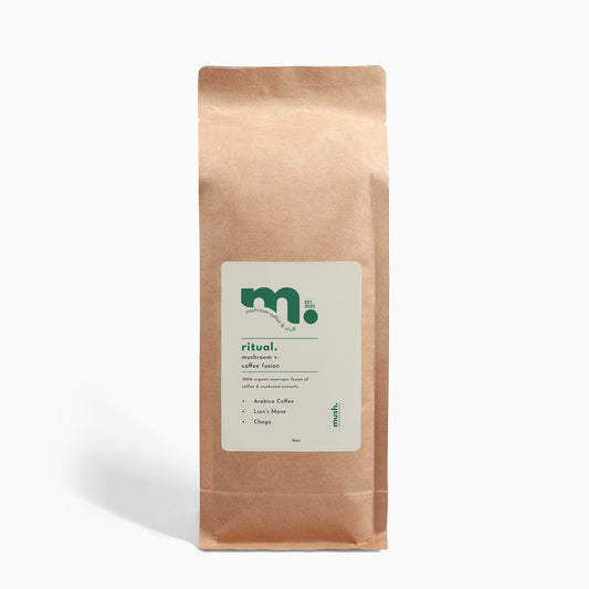 RITUAL - Mushroom Coffee Fusion - Lion’s Mane & Chaga 16oz