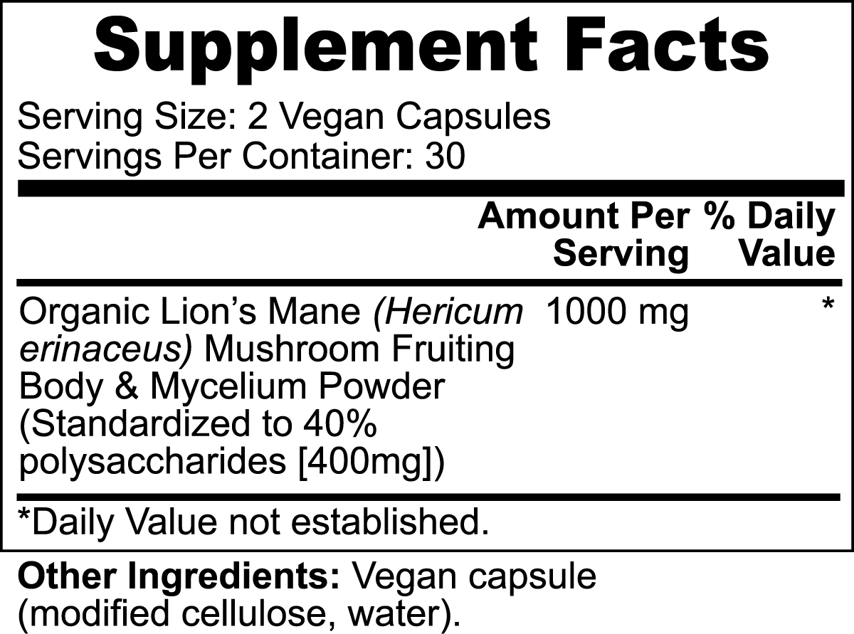 FOCUS - Lion's Mane Mushroom