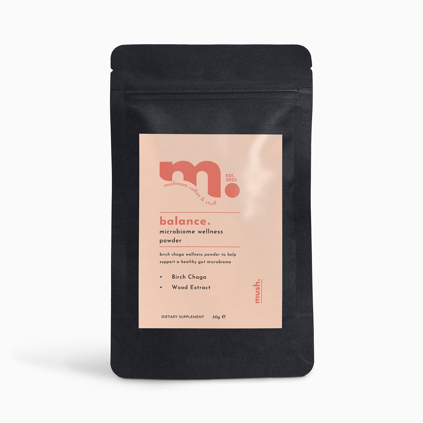 BALANCE - Birch Chaga Microbiome Wellness Powder