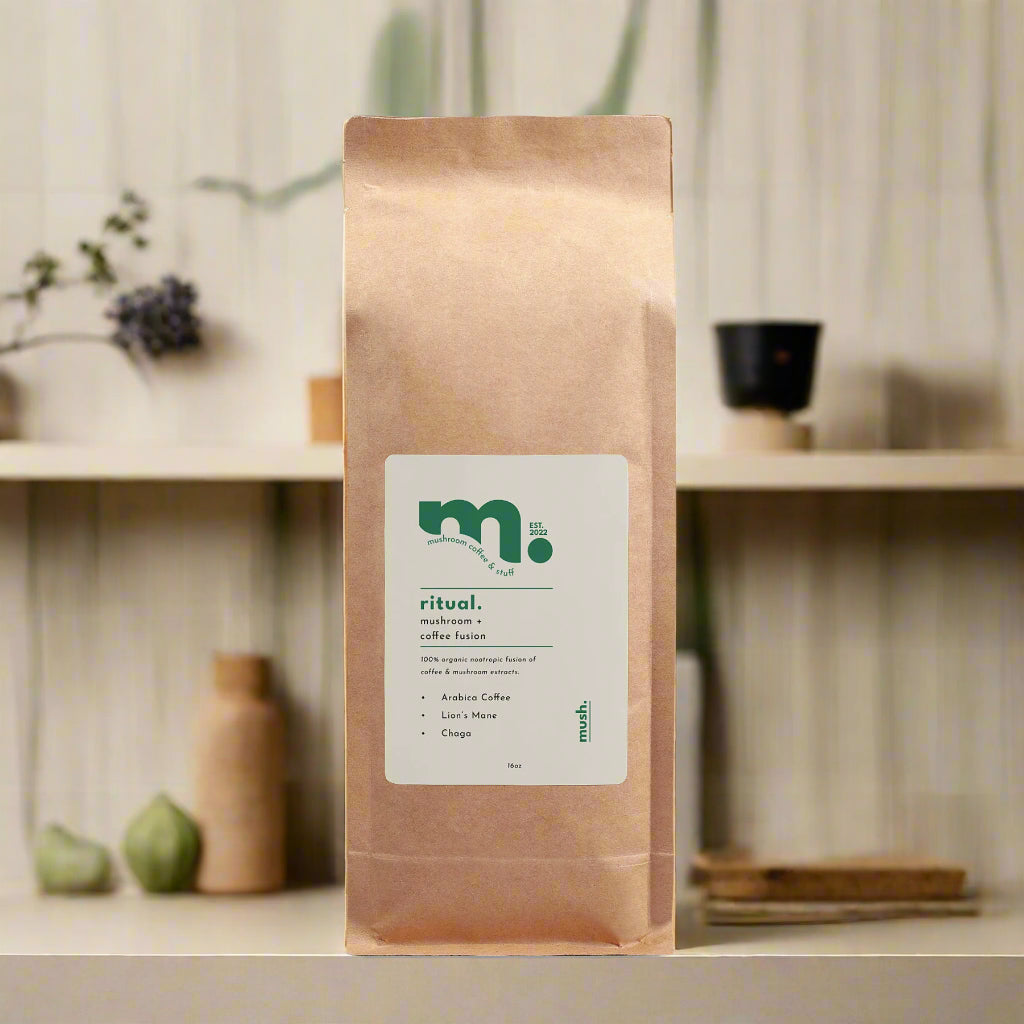 RITUAL - Mushroom Coffee Fusion - Lion’s Mane & Chaga 16oz