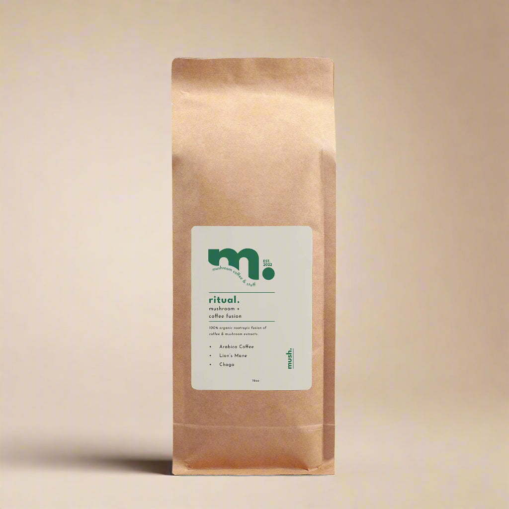 RITUAL - Mushroom Coffee Fusion - Lion’s Mane & Chaga 16oz
