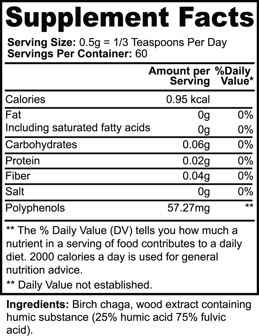 BALANCE - Birch Chaga Microbiome Wellness Powder